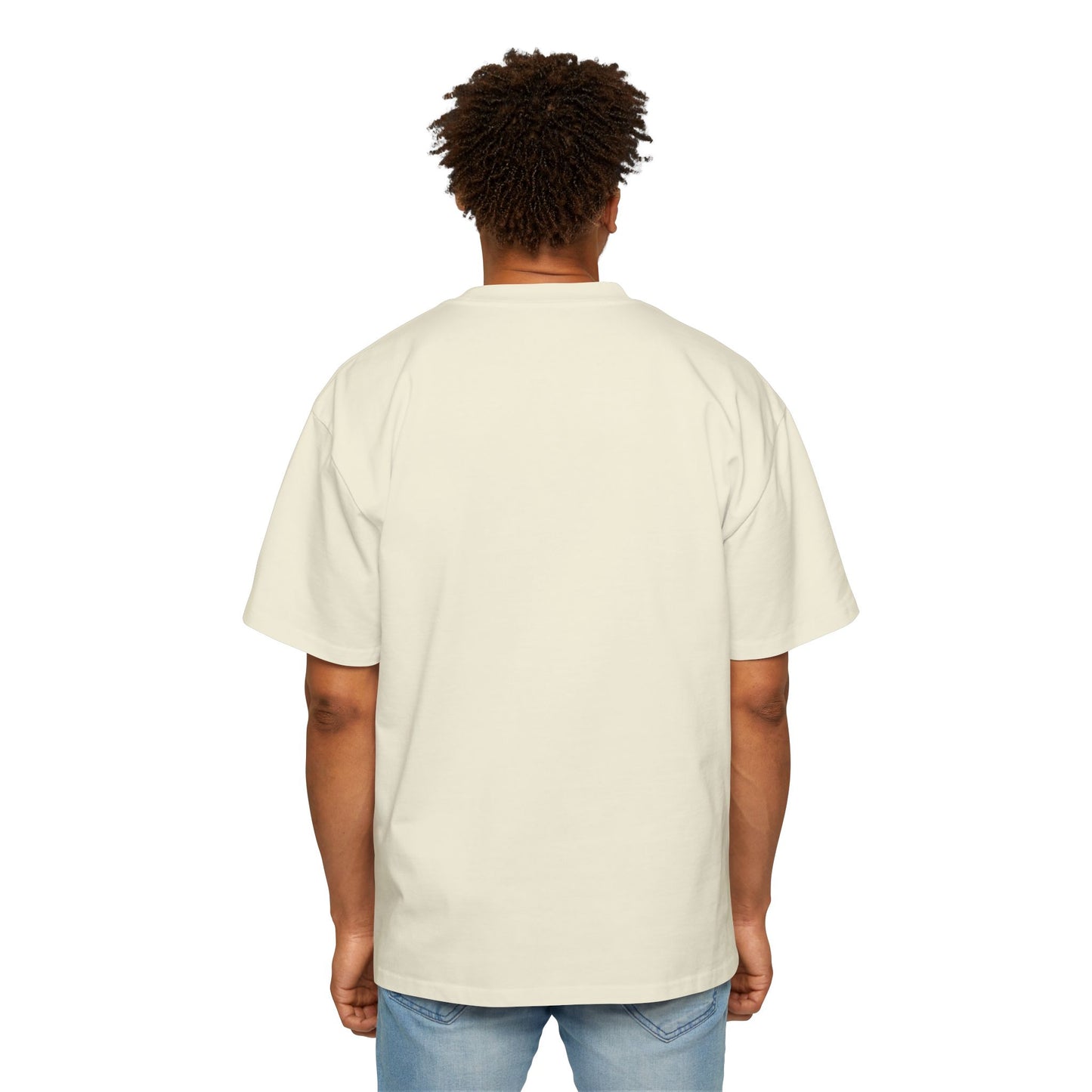 McDonough High School Warhawks Men's Heavy Oversized Tee