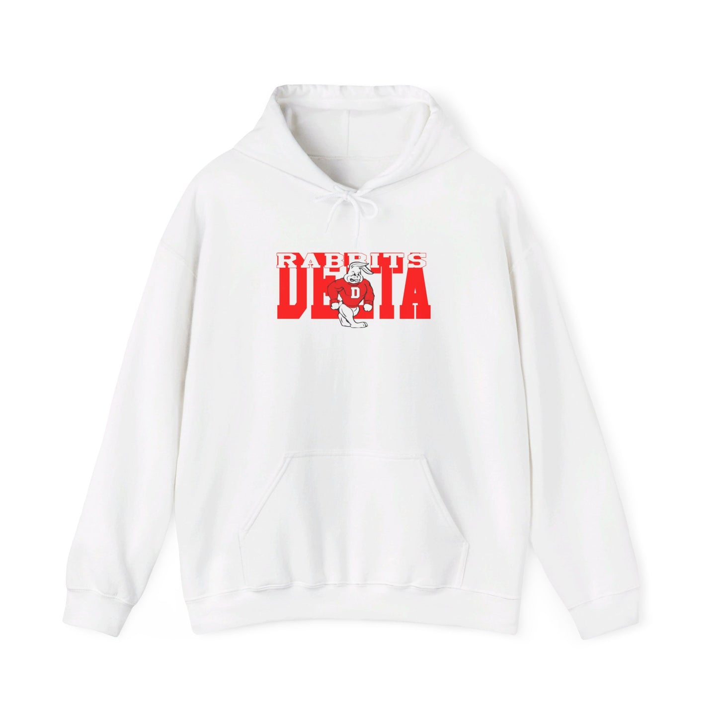 Delta High School Rabbits Text Hoodie (Utah)