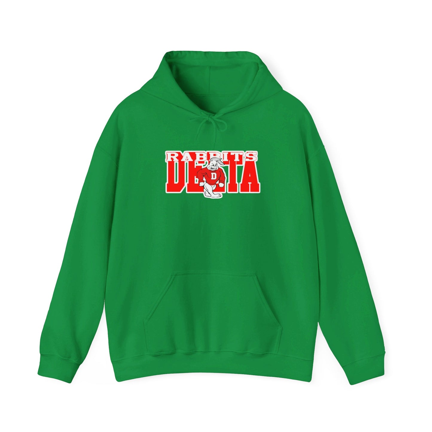 Delta High School Rabbits Text Hoodie (Utah)