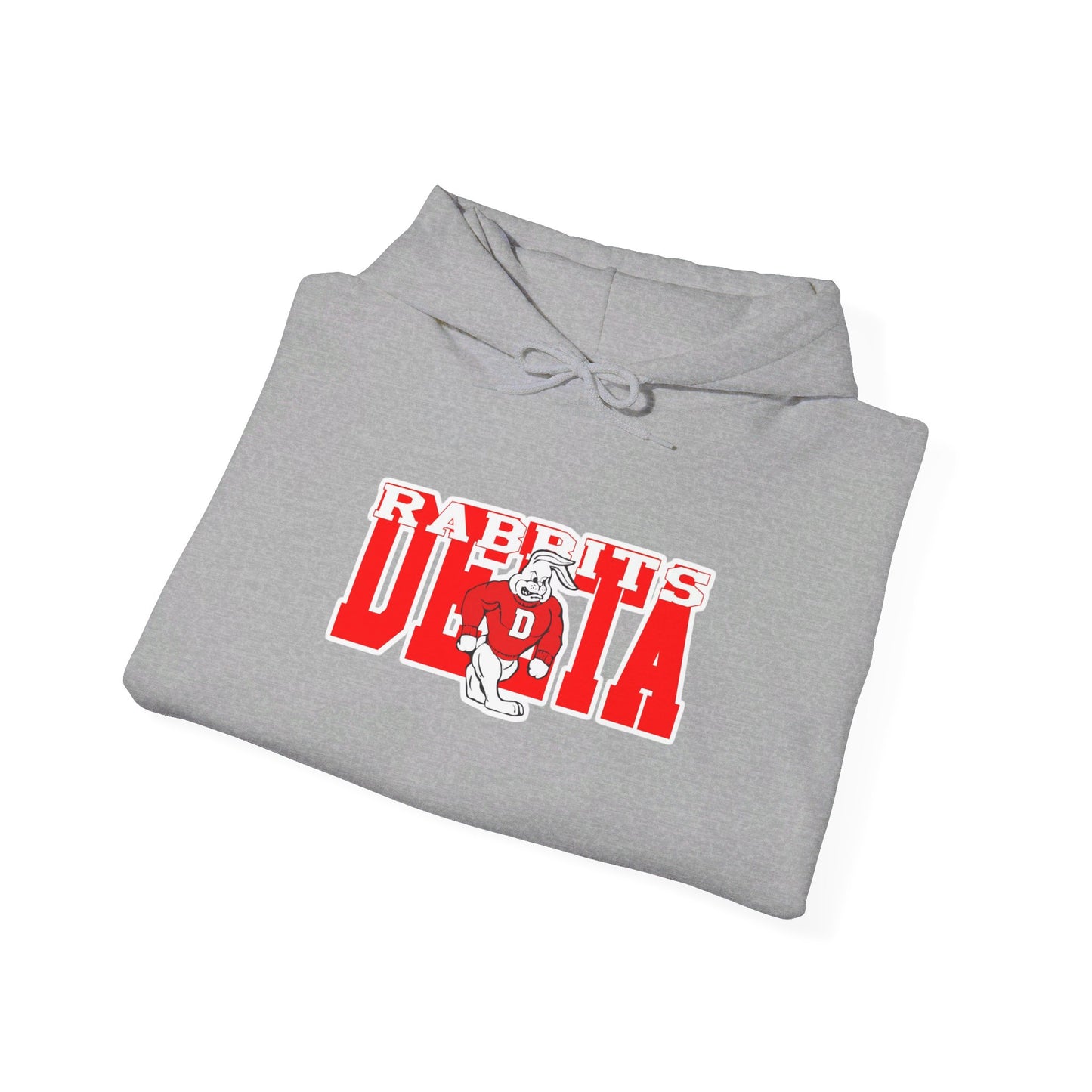 Delta High School Rabbits Text Hoodie (Utah)