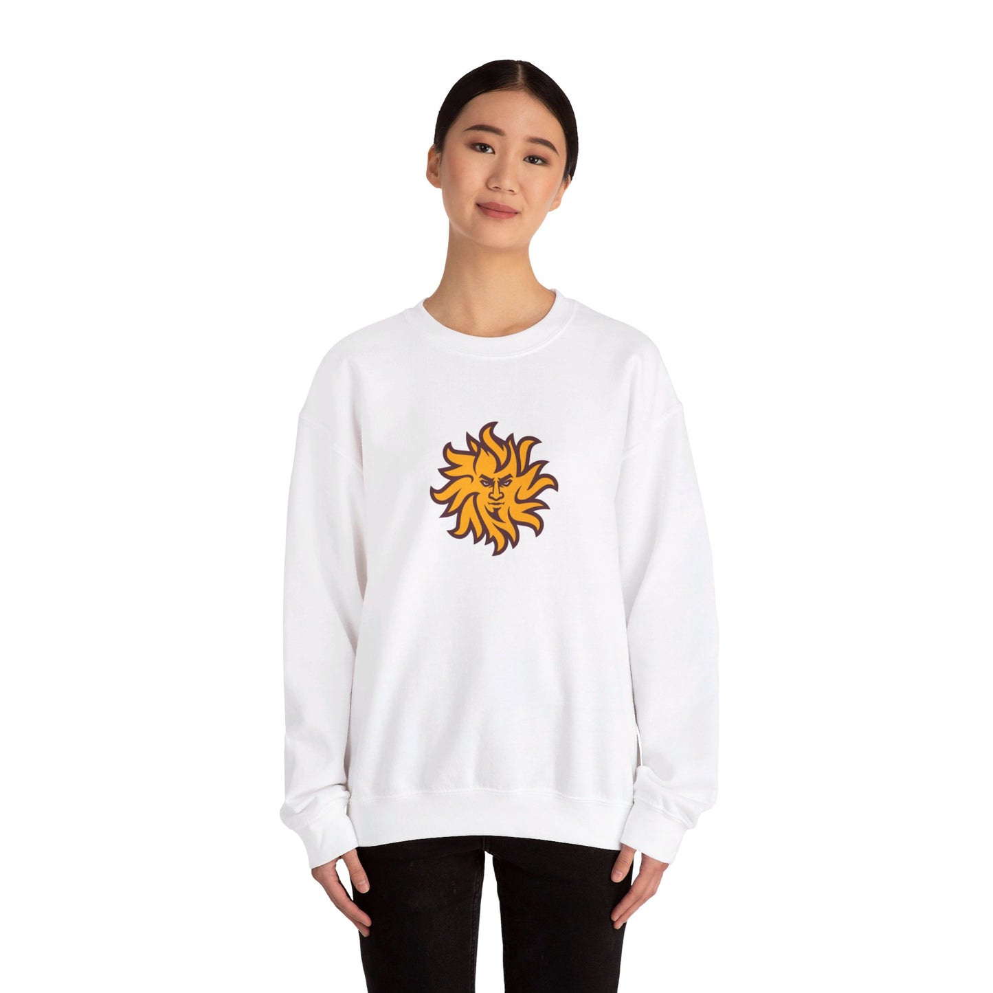 West Bend East High School Suns Crewneck Sweatshirt