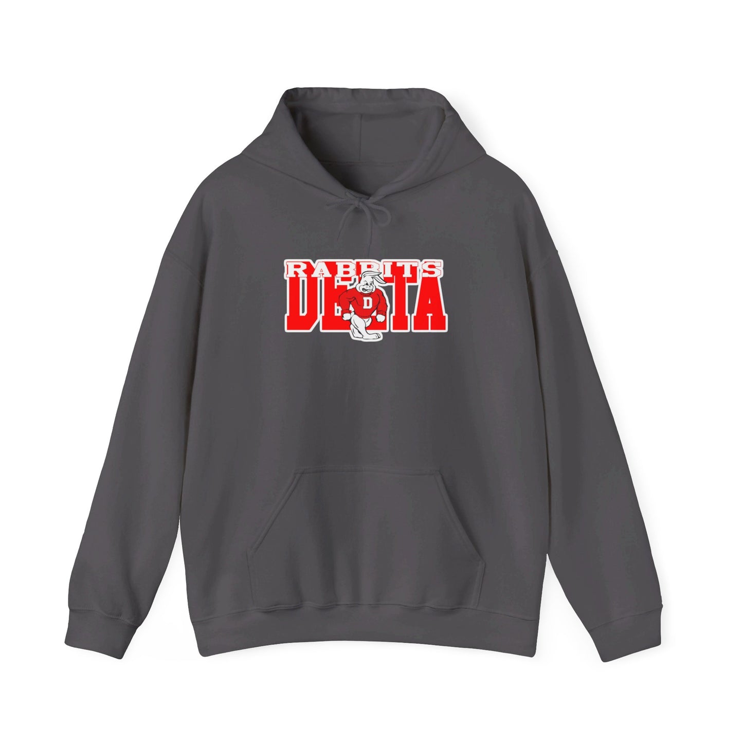 Delta High School Rabbits Text Hoodie (Utah)