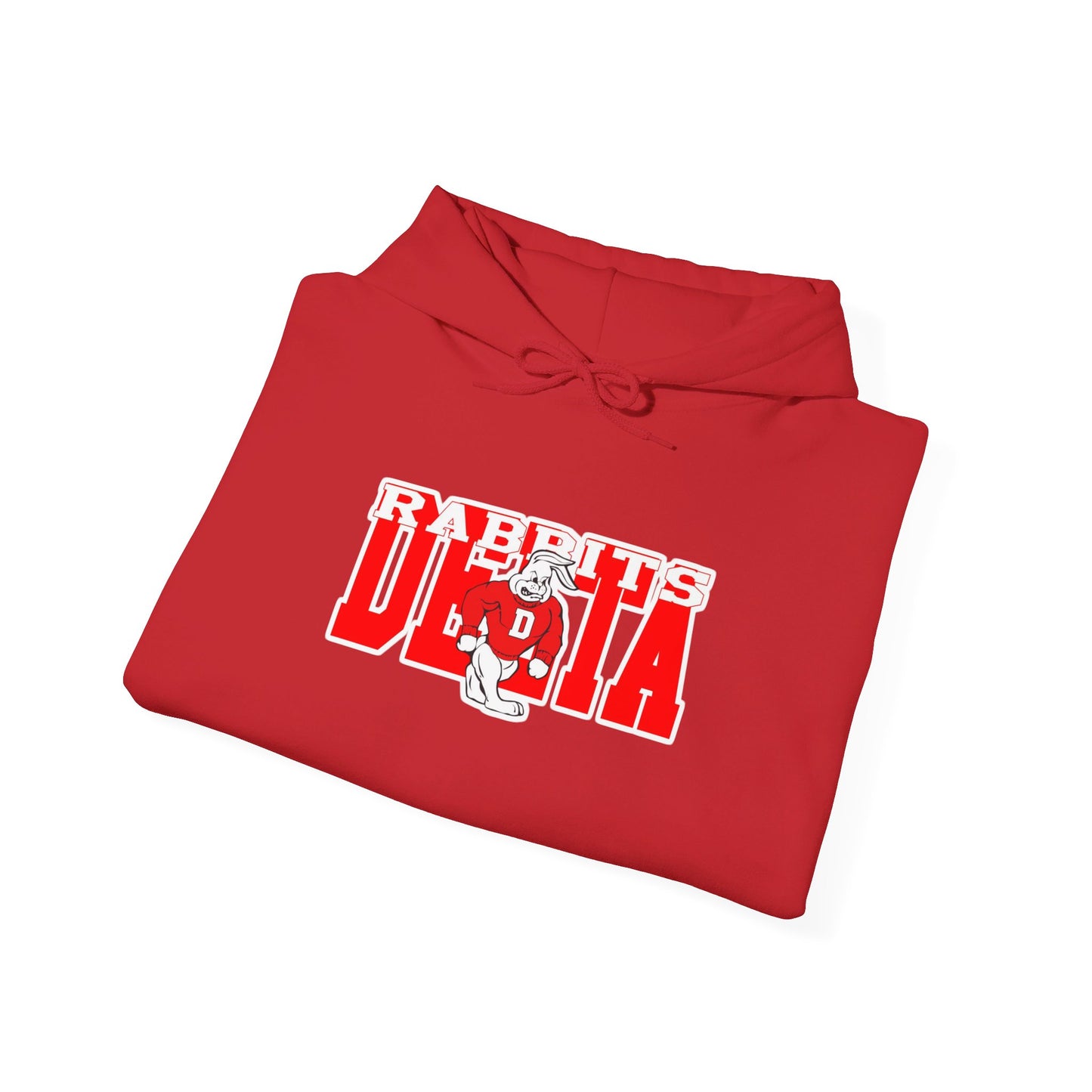 Delta High School Rabbits Text Hoodie (Utah)