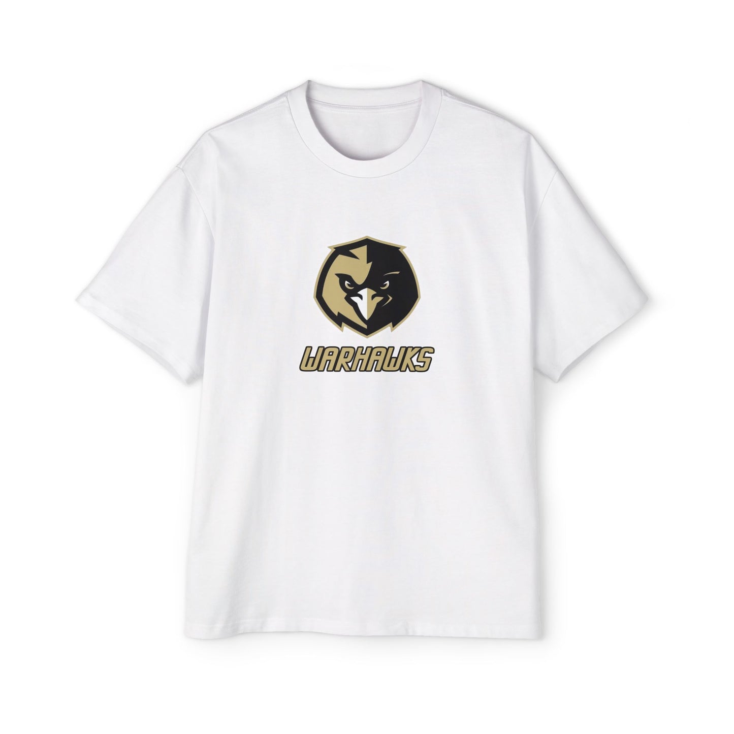 McDonough High School Warhawks Men's Heavy Oversized Tee