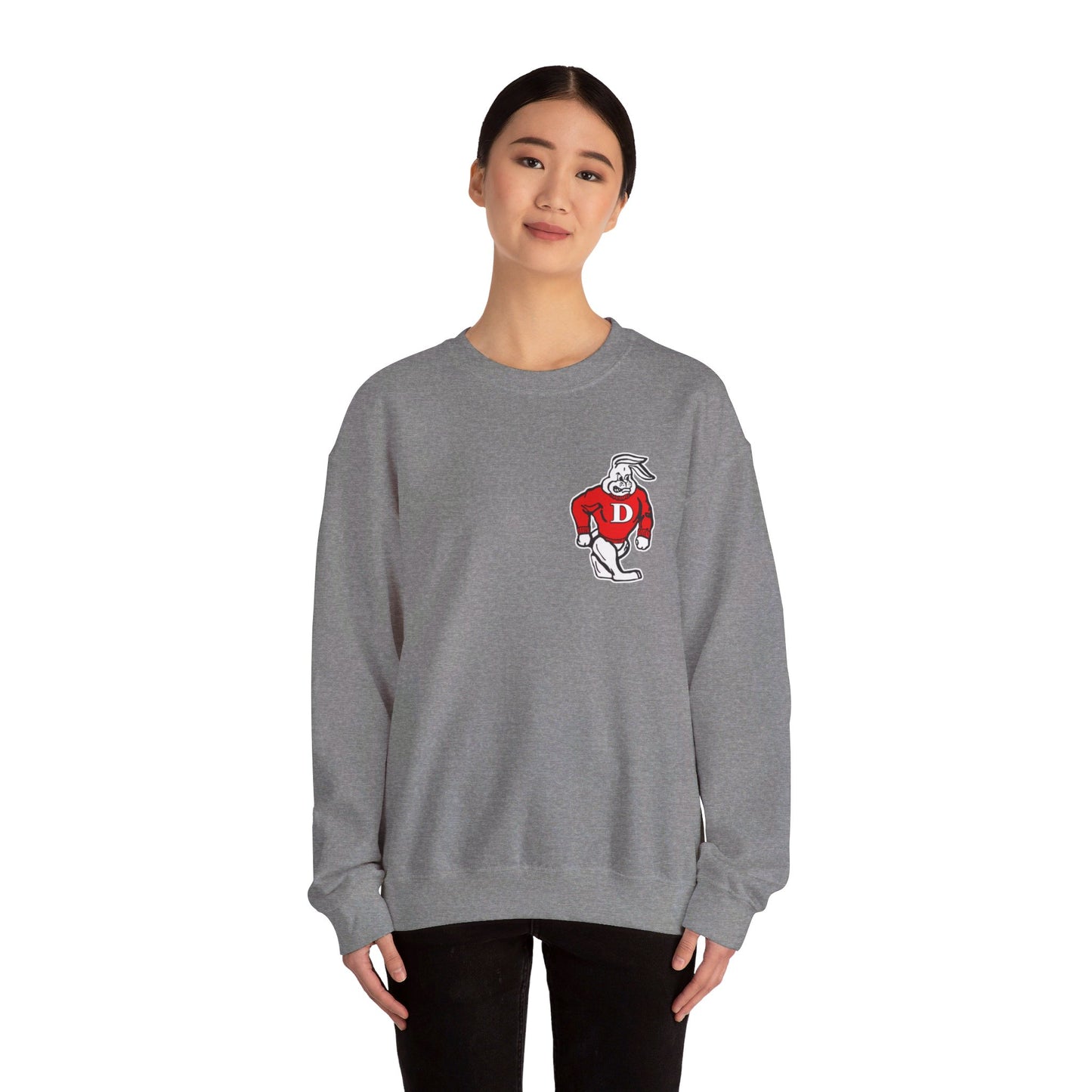 Delta High School Rabbits Crewneck Sweatshirt (Utah)