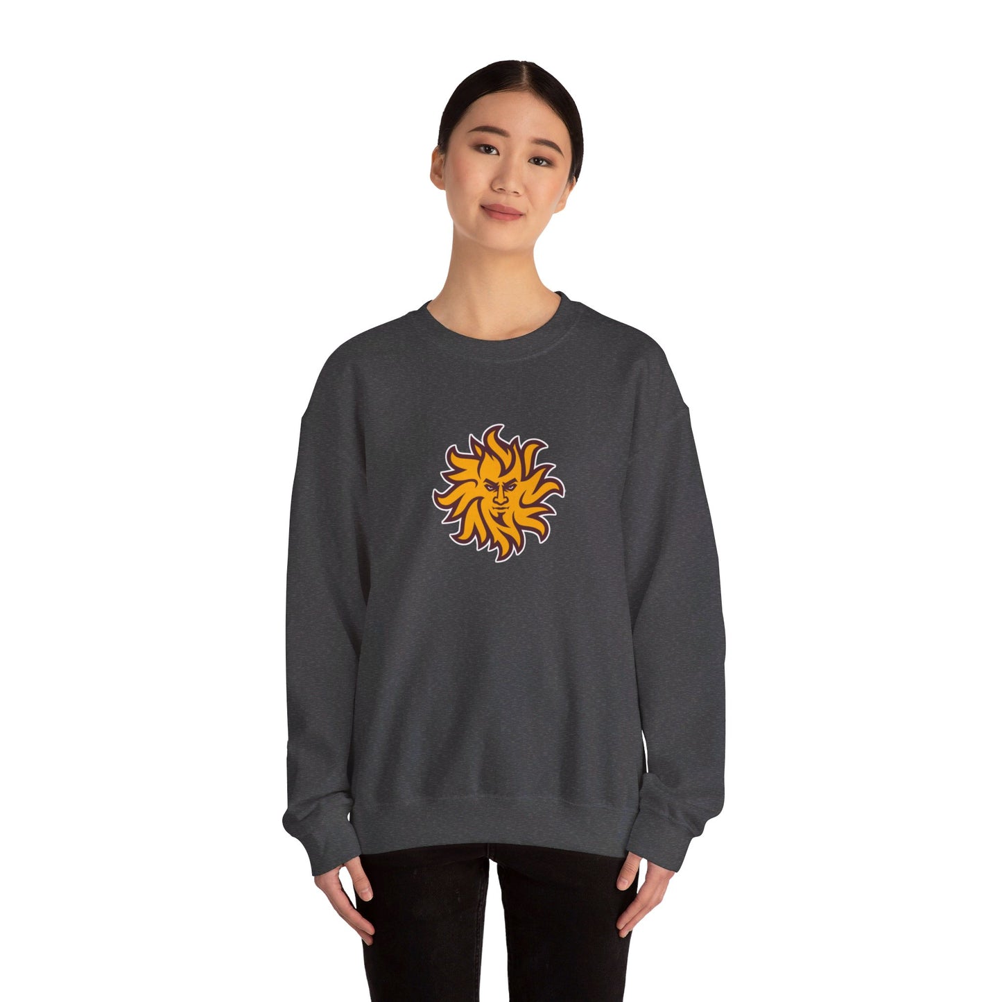 West Bend East High School Suns Crewneck Sweatshirt