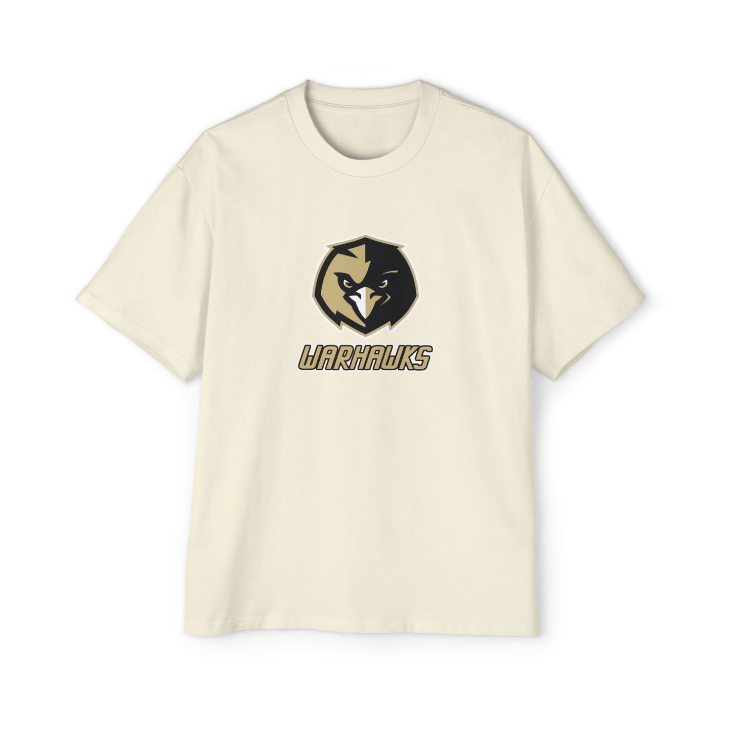 McDonough High School Warhawks Men's Heavy Oversized Tee