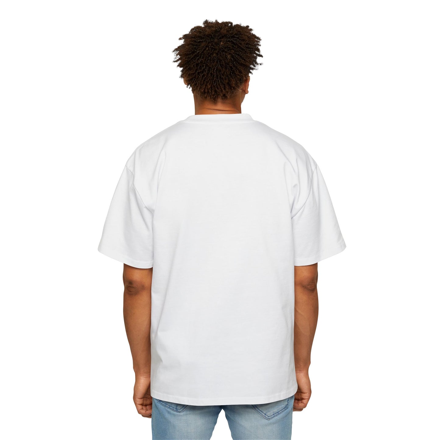 McDonough High School Warhawks Men's Heavy Oversized Tee