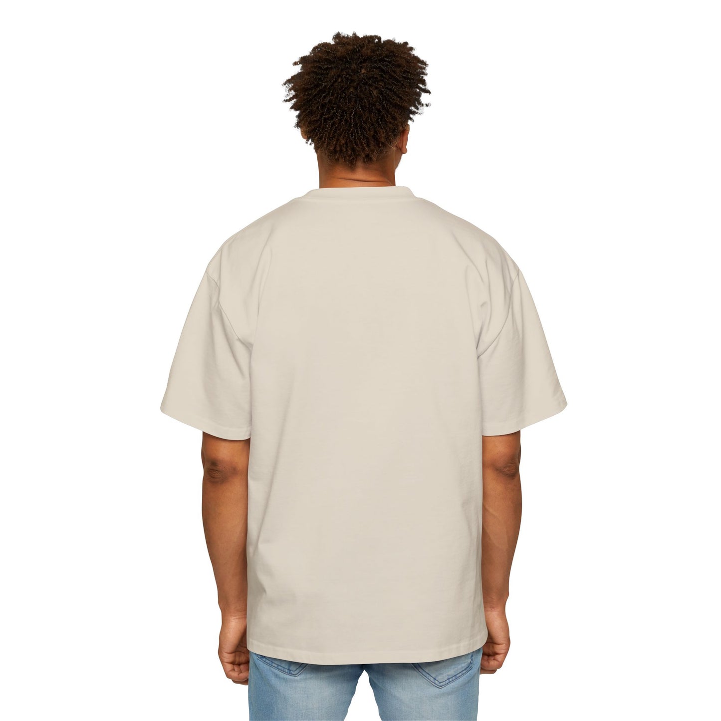 McDonough High School Warhawks Men's Heavy Oversized Tee