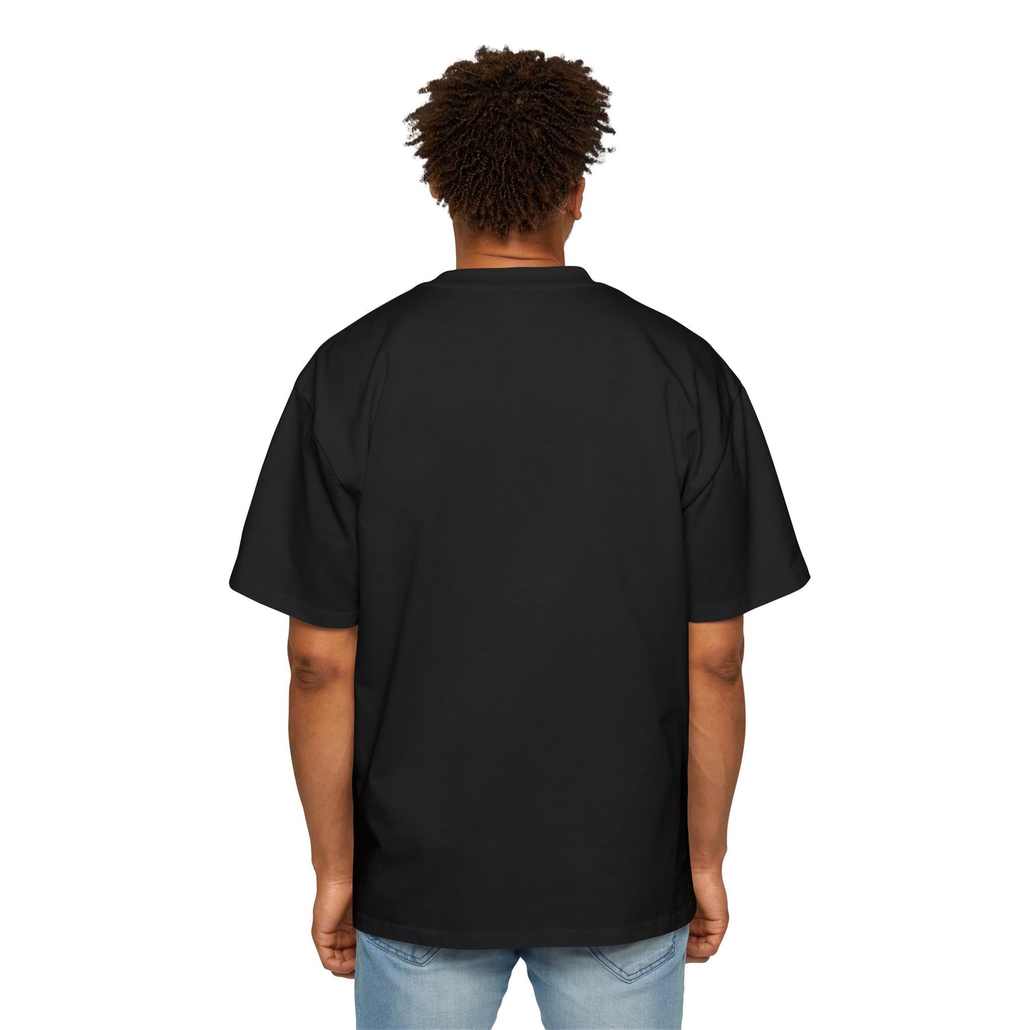 McDonough High School Warhawks Men's Heavy Oversized Tee