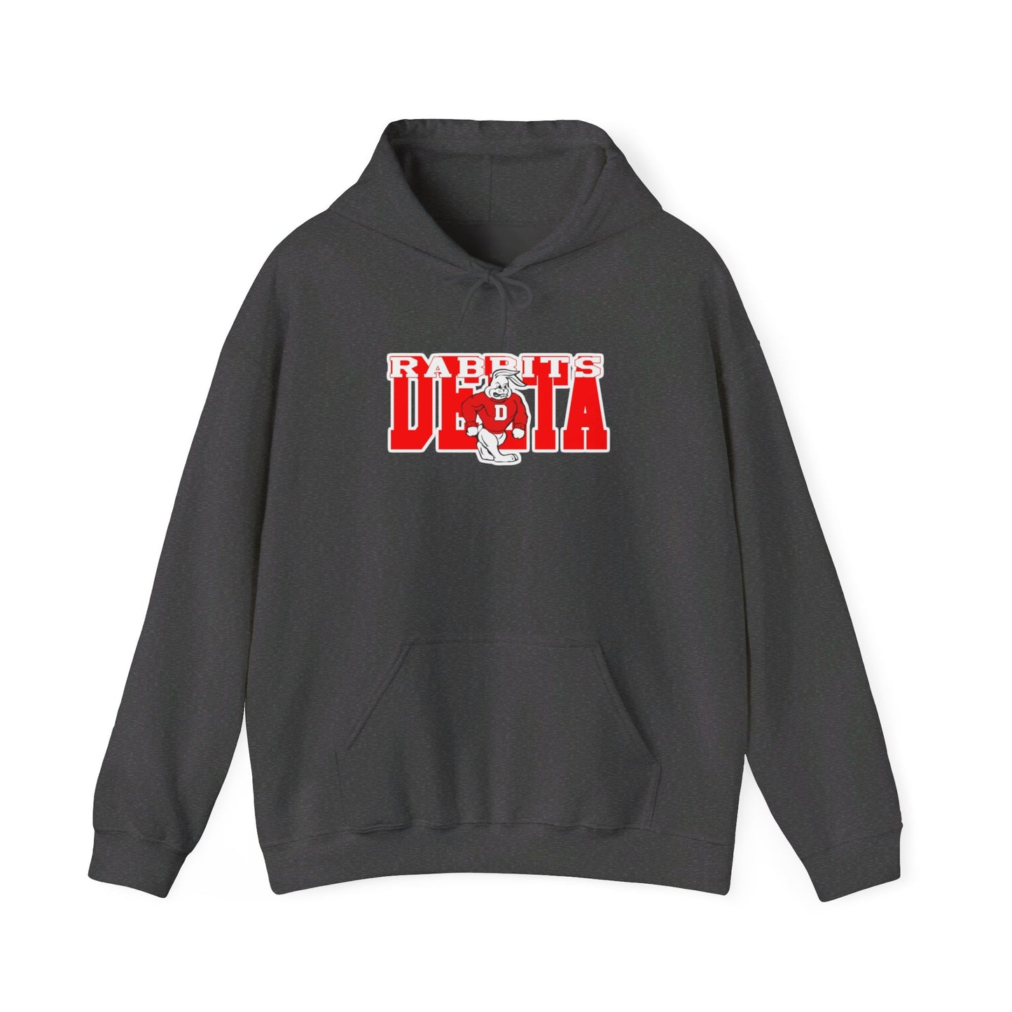 Delta High School Rabbits Text Hoodie (Utah)