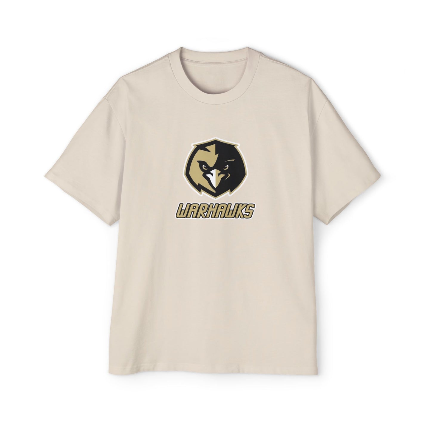 McDonough High School Warhawks Men's Heavy Oversized Tee