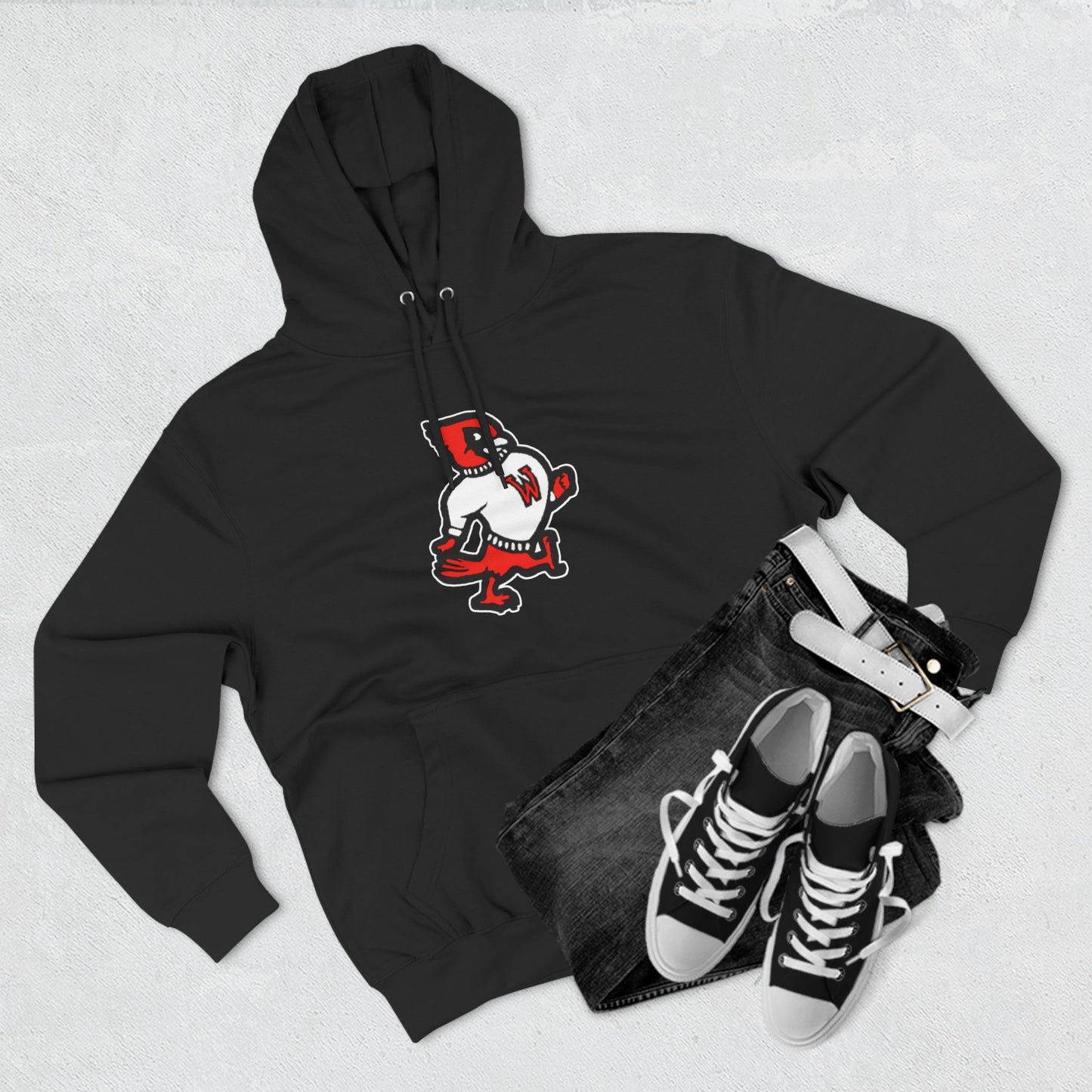 Westwood High School Cardinals Vintage Hoodie