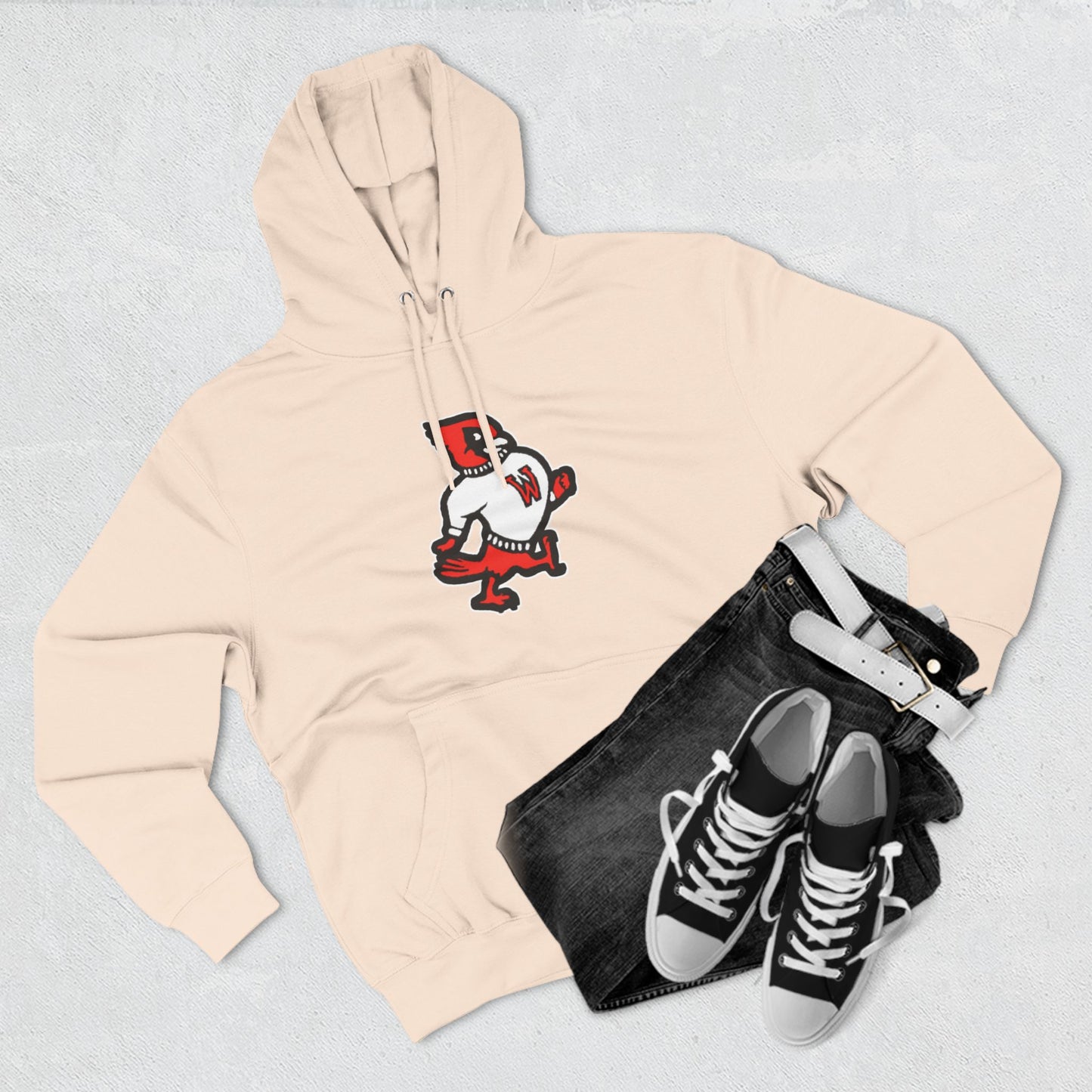 Westwood High School Cardinals Vintage Hoodie