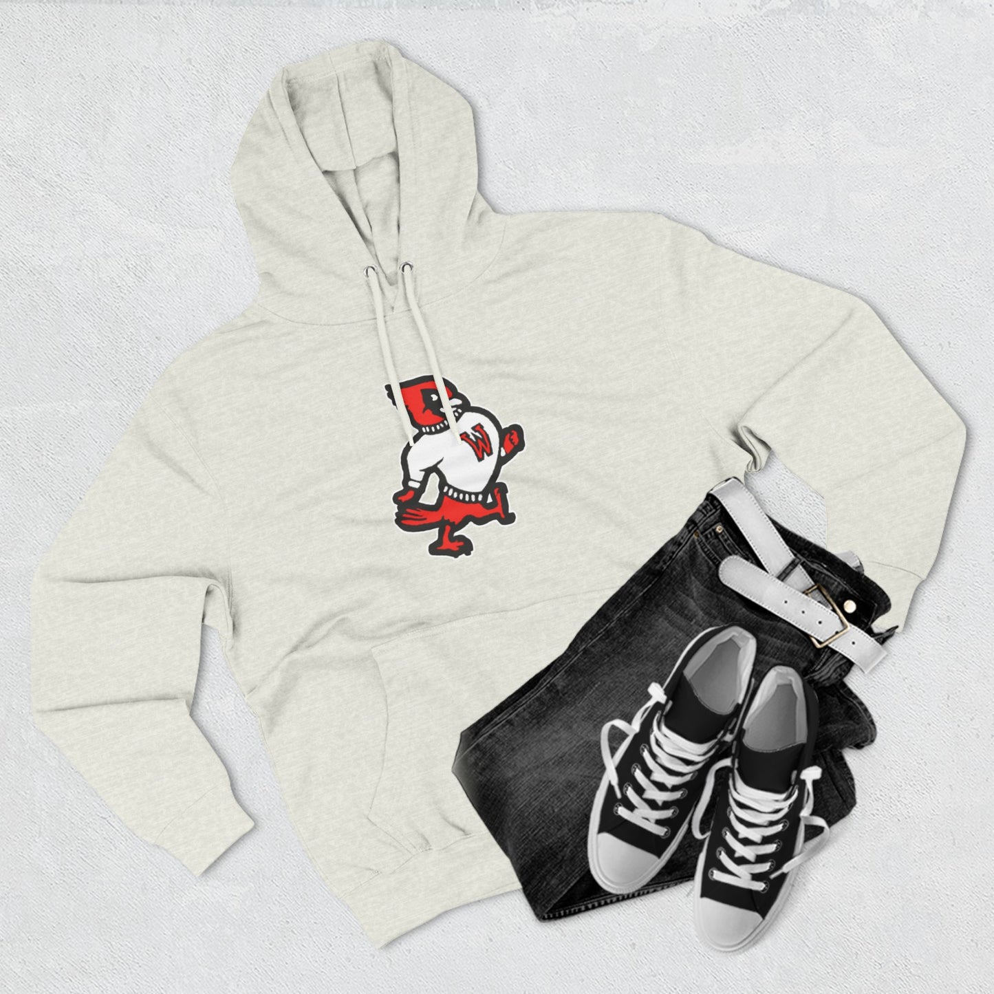 Westwood High School Cardinals Vintage Hoodie