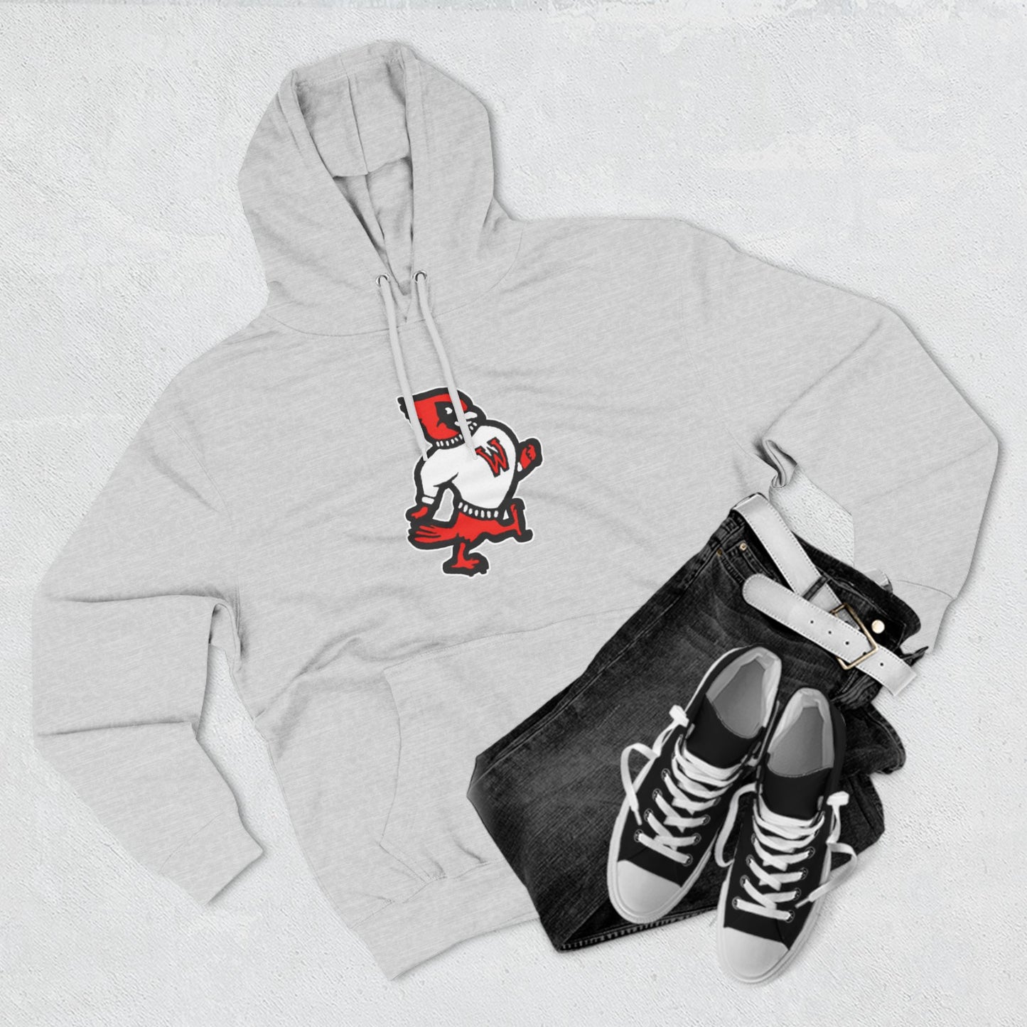 Westwood High School Cardinals Vintage Hoodie